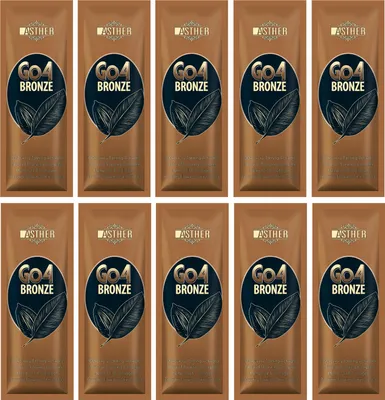 Image de Ensemble de 10 Bronzants Solaires à l'Huile de Graines de Chanvre GO4 BRONZE EXPERT 15ML