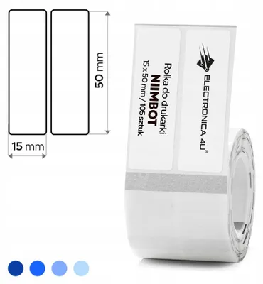 Zdjęcie produktu dla Etykiety samoprzylepne naklejki termiczne Niimbot B1 B4 B21 B3S B31 32x50