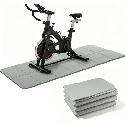 Productafbeelding van Elzusha - Opvouwbare Vloerbeschermingsmat voor Fitnessapparaten