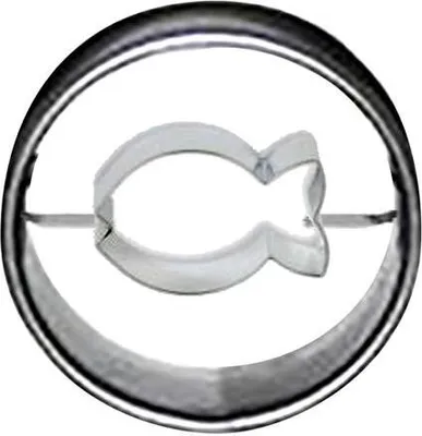 Zdjęcie produktu dla Foremka Do Ciastek 4 Cm Okrągła Ryba