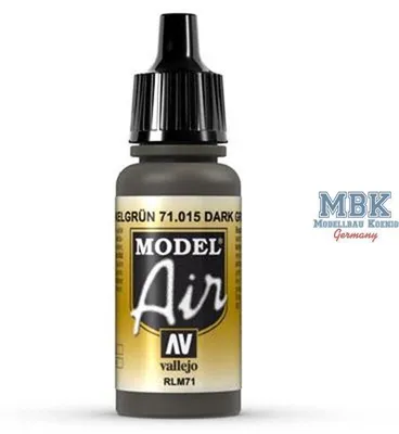 Imagen del producto de Vallejo 71.015, verde, pintura acrílica, 17 ml