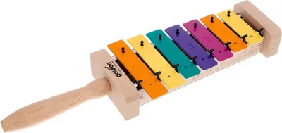 Obrázok produktu pre Päťtónový metalofón Goldon vo farbách Boomwhackers