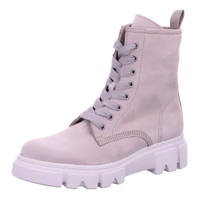 Image de Gabor Shoes Bottes à lacets Beige Velours Taille : 40 Normal
