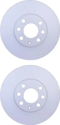 Produktbild von 2 Bremsscheiben innenbelüftet Ø 60 mm 24 mm HELLA passend für u.a. OPEL ASTRA