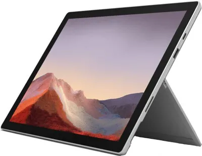 Produktbild von Microsoft Surface Pro 7 12,3 Zoll 2-in-1 Tablet iCore i3 4GB RAM 128GB SSD Win 10 Home Platin Grau
