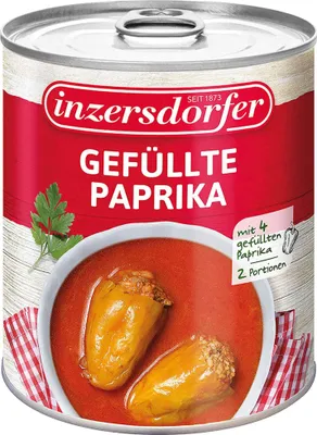 Produktbild von Inzersdorfer Gefüllte Paprika 800g