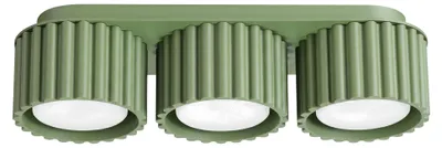Obrázok produktu pre Stropné svietidlo AURA 3, šalviová farba, Gx53, 3xGx53, 10 W, hliník, 8 x 10 x 32,5 cm, Sollux Lighting