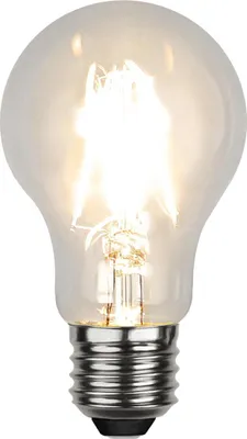LED Tropfenlampe FILA A60 - E27 - 4W - DTW 3000-2000 - 320lm - klar - dimmbar