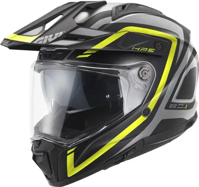 Zdjęcie produktu dla Kask enduro GIVI 80.1 Apex Matt Grey Black Yellow rozmiar L