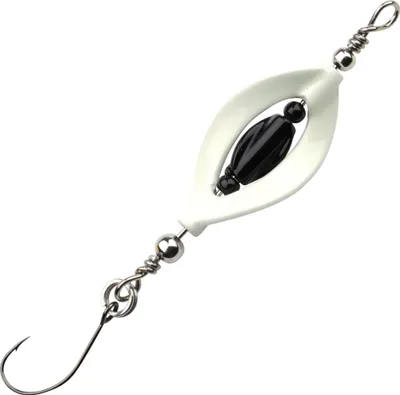 Produktbild von Trout Master Double Spin Spoon 3,3g - Forellenblinker, Farbe:Black n White