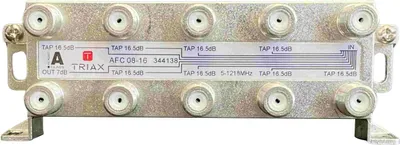 Immagine prodotto di Derivatore TRIAX a 8 vie, 1,2 GHz, 16,5 dB, 1 pz.