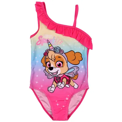 Produktbild von Paw Patrol Skye Badeanzug Mädchen, Pinker Badeanzug 7-8 Jahre