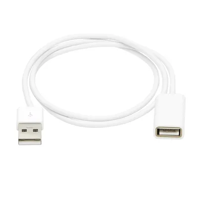 Produktbild von G21 USB 2.0 Verlängerungskabel – USB-A Stecker auf USB-A Buchse – 1 m / 100 cm – Daten- & Ladekabel