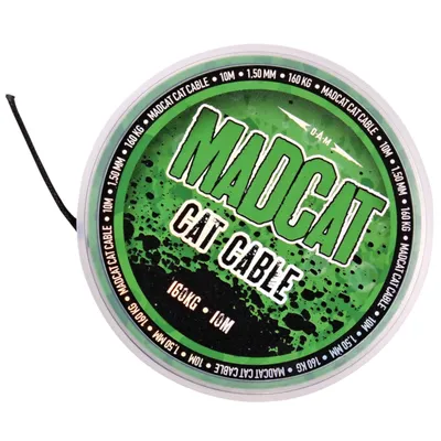 Zdjęcie produktu dla MADCAT Cat Cable Black 1,35 mm 10 m 160 kg Plecionka