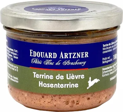 Obrázok produktu pre Terina z lieskových orieškov Edouard Artzner s Pinot Noir - jemná pochúťka z Alsaska
