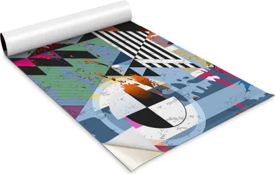 Produktbild von Selbstklebende Möbelfolie - Dekorationsfolie - Tischmöbel - Zuschneidbar - Abstrakte Muster - 100 x 50 cm