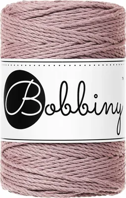 Zdjęcie produktu dla Bobbiny Macrame Cord 1,5 mm 100 m Mauve Sznurek