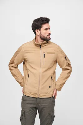 Obrázek produktu pro Bunda Brandit Fleecejacket Ripstop camel - M