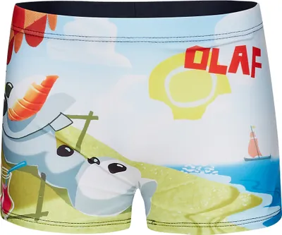 Produktbild von 98|Die Eiskönigin – Olaf Jungen Boxer Badehose EP1988-blue