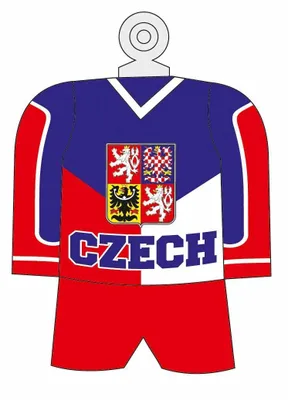 Obrázek produktu pro Minidres HOKEJ ČR k zavěšení - ČR fanoušek - 11 x 16 cm