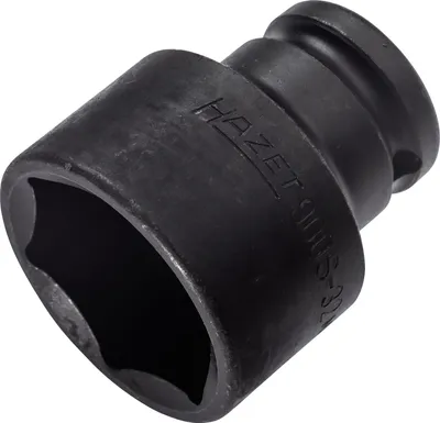 Produktbild von Hazet Schlag-Maschinenschrauber Steckschlüsseleinsatz 900S-32, 1/2 (12,5 mm) Vierkant hohl, Außen Sechskant-Tractionsprofil, SW 32 mm