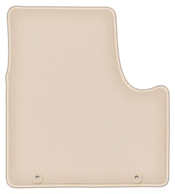 Produktbild von DURBAN Beige Velours-Fahrerfußmatte für Renault Trafic III Transporter (2014-)