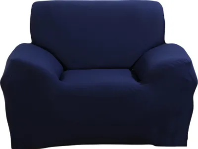 Obrázek produktu pro Obal na pohovku Stretch Fabric Sofa Cover Nábytek Protector 1/2/3/4 Seat Couch Cover (modrý)