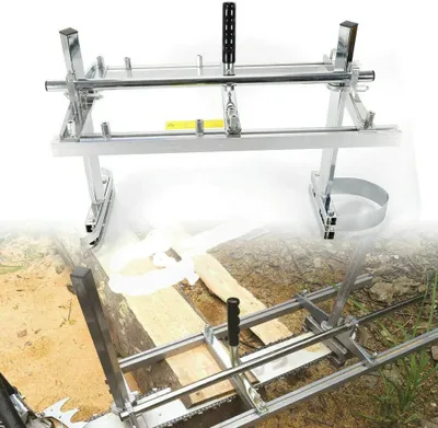 Obrázek produktu pro 24palcová přenosná řetězová pila na dřevo, mobilní přenosná pila na dřevo pro 14"-24" řetězovou pilu Motorová pila