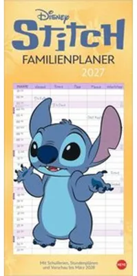 Produktbild von Stitch Familienplaner 2027