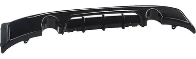 Produktbild von Heckstoßstangen-Diffusor, Aerodynamisches Design, Leichtmaterial, Glänzendes Schwarz