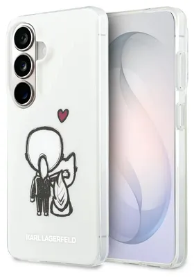 Obrázok produktu pre KARL LAGERFELD puzdro vhodné pre SAMSUNG S26 KLHMS26S6HKCBHH (Magnetic IML K&C Back Logo) transparentné