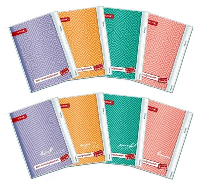 Produktbild von Roth HA-Hefte Unicolor für clevere Faule 12er Sortiment