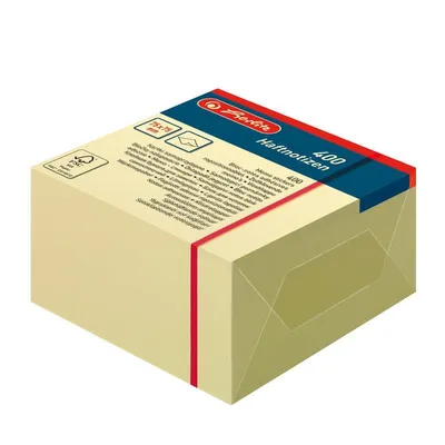 Produktbild von Herlitz 790741, Papier, Gelb, Entfernbar, Junge/Mädchen, 75 mm, 75 mm