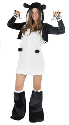 Produktbild von y Pandabär Kostüm für Damen Damenkostüm Gr. S-XL, Größe:M