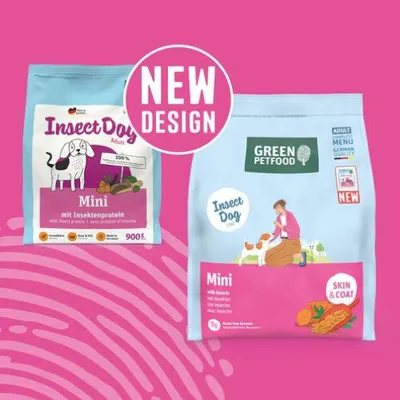 Produktbild von Green Petfood Dog -  Mini with Insects 3kg