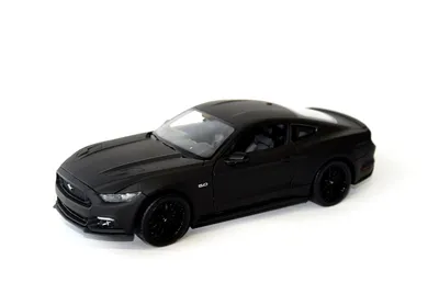 Produktbild von Welly 24062MSW Ford Mustang GT 2015 matt schwarz 1:24