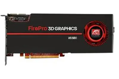 Produktbild von AMD 100-505603, AMD, FirePro V8800, 2560 x 1600 Pixel, 2 GB, GDDR5, 256 Bit