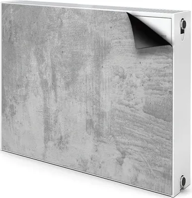 Produktbild von Magnet Heizung Verkleidung Abdeckung Heizung Heizkörperabdeckung 80x60 cm  - Grau, Beton