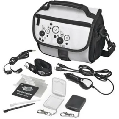Produktbild von Mad Catz DSi/NDS Lite Travel Pack Plus, Schwarz, Weiß, verkabelt