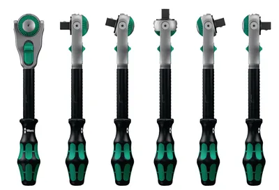 Zdjęcie produktu dla Wera 8000 B SB, 72 szt., Czarny, Zielony, Czarny, Zielony, 3/8", Czechy, 329 g