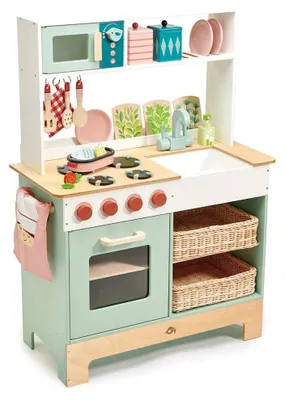 Obrázok produktu pre Tender Leaf Toys Kinderküche (im Landhaus-Stil, mit viel Zubehör) 7508206