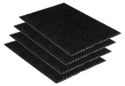 Produktbild von Astra Fußmatte für Außen ZOE 4ER SET Schwarz 40 x 60 cm