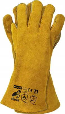 Zdjęcie produktu dla WELDOGER - skórzane długie rękawice - 35 cm - rozmiar: 11.