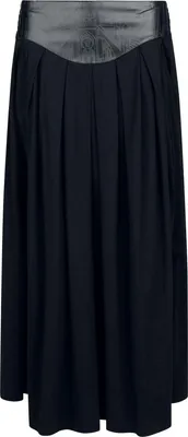 Produktbild von Vixxsin Langer Rock Damen Cathedral Maxi Skirt schwarz M