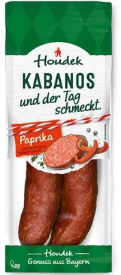 Produktbild von Houdek Kabanos Paprika 150g
