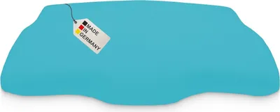 Produktbild von Kissenbezug für Derila Memory Foam Kissen : Farbe - Ocean-blau, Größe - Kingsize (34 x 60 cm)