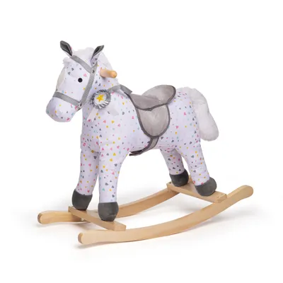 Image de Bigjigs Toys Cheval à bascule à motifs