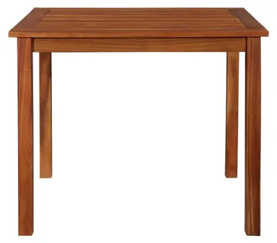 Produktbild von Gartentisch Terrassentisch Outdoor-Tisch Balkontisch Campingtisch Quadratischer Tisch 85x85x74cm Akazienholz