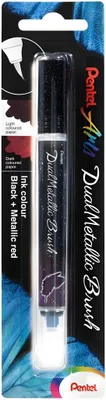 Image de Marqueur pinceau Dual Metallic Brush - noir