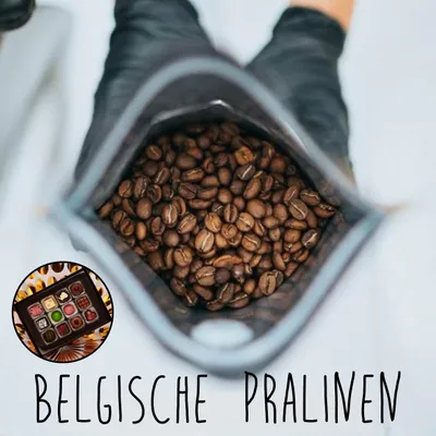 Produktbild von NOVA ERA Aromatisierter Premium Kaffee gemahlen 100 g | viele Sorten – für alle Kaffeemaschinen, Lose Kaffee BELGISCHE PRALINEN
